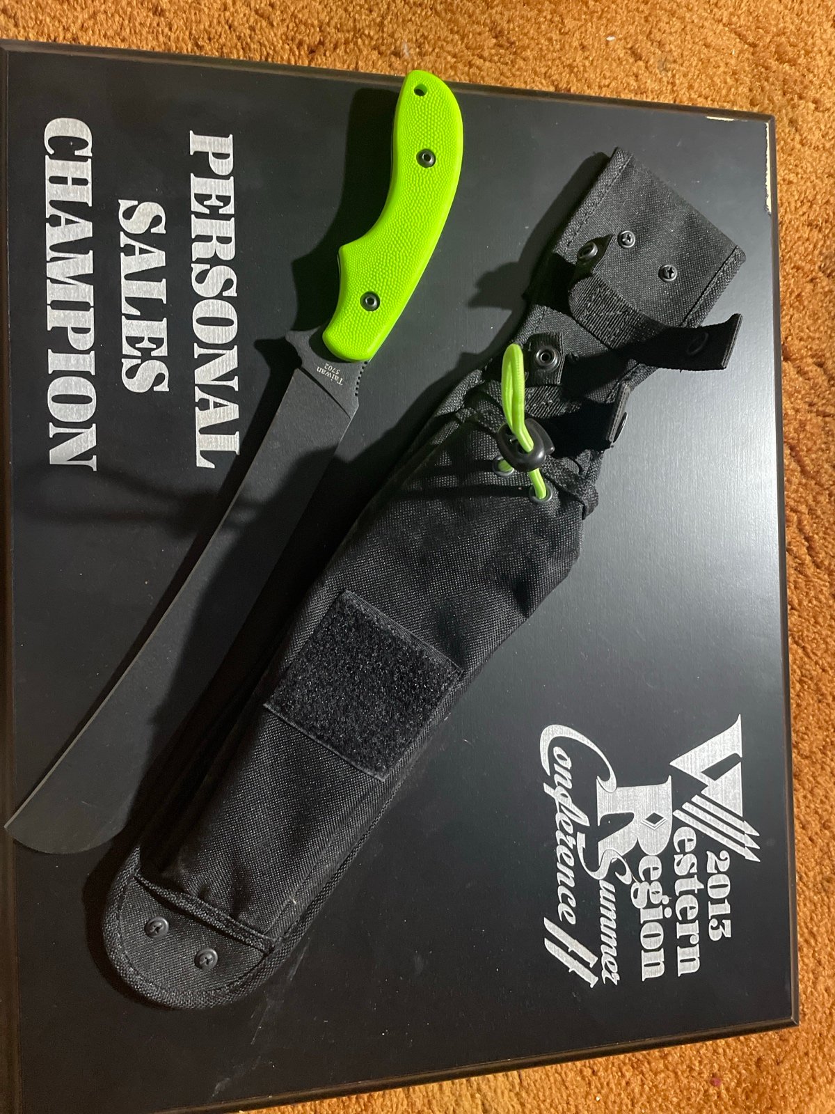 Camping Zombie Pestilence Chopper brand new