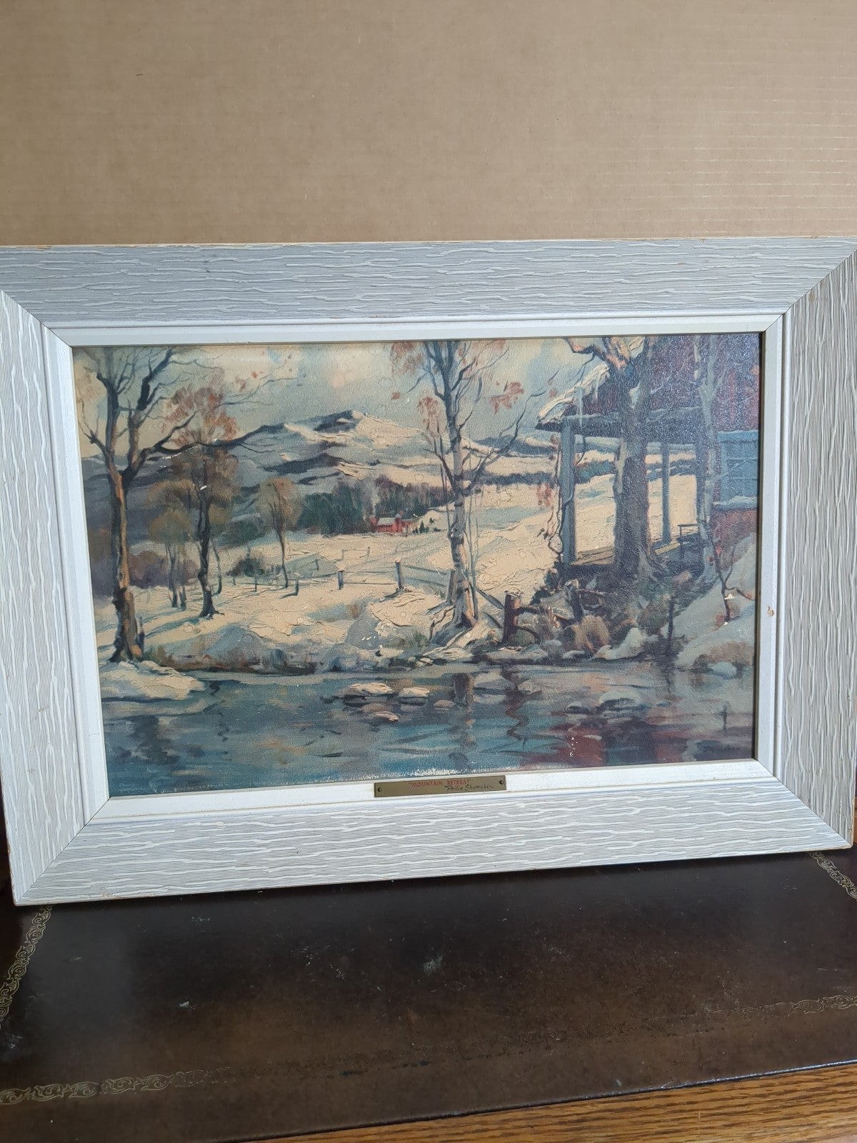 Philip Shumuker  Vintage Original Water Color DB