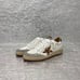 Size 5.5 -Authentic Super-Star White and Gold Leather Golden Goose Sneakers