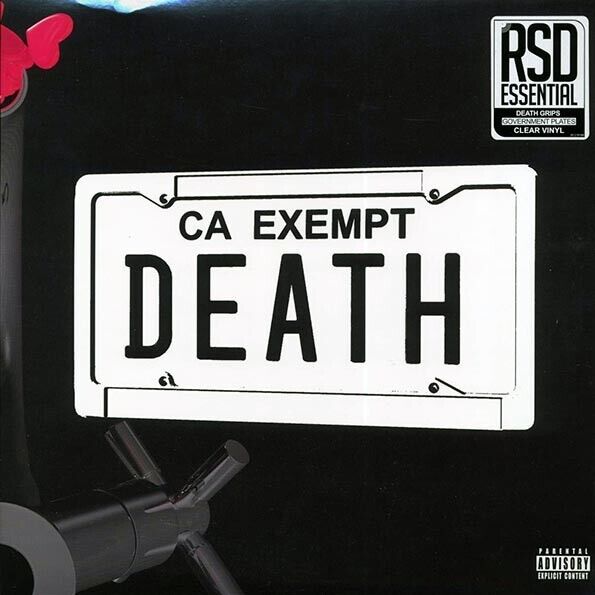 DEATH GRIPS GOVERNMENT PLATES (2023) BRAND NEW SEALED LIMITED EDITION VINYL LP