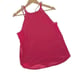 Lululemon Womens High Neck Run Off-Route Tank Top Fuschia Pink Size Medium