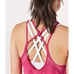 Lululemon Womens High Neck Run Off-Route Tank Top Fuschia Pink Size Medium