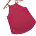 Lululemon Womens High Neck Run Off-Route Tank Top Fuschia Pink Size Medium