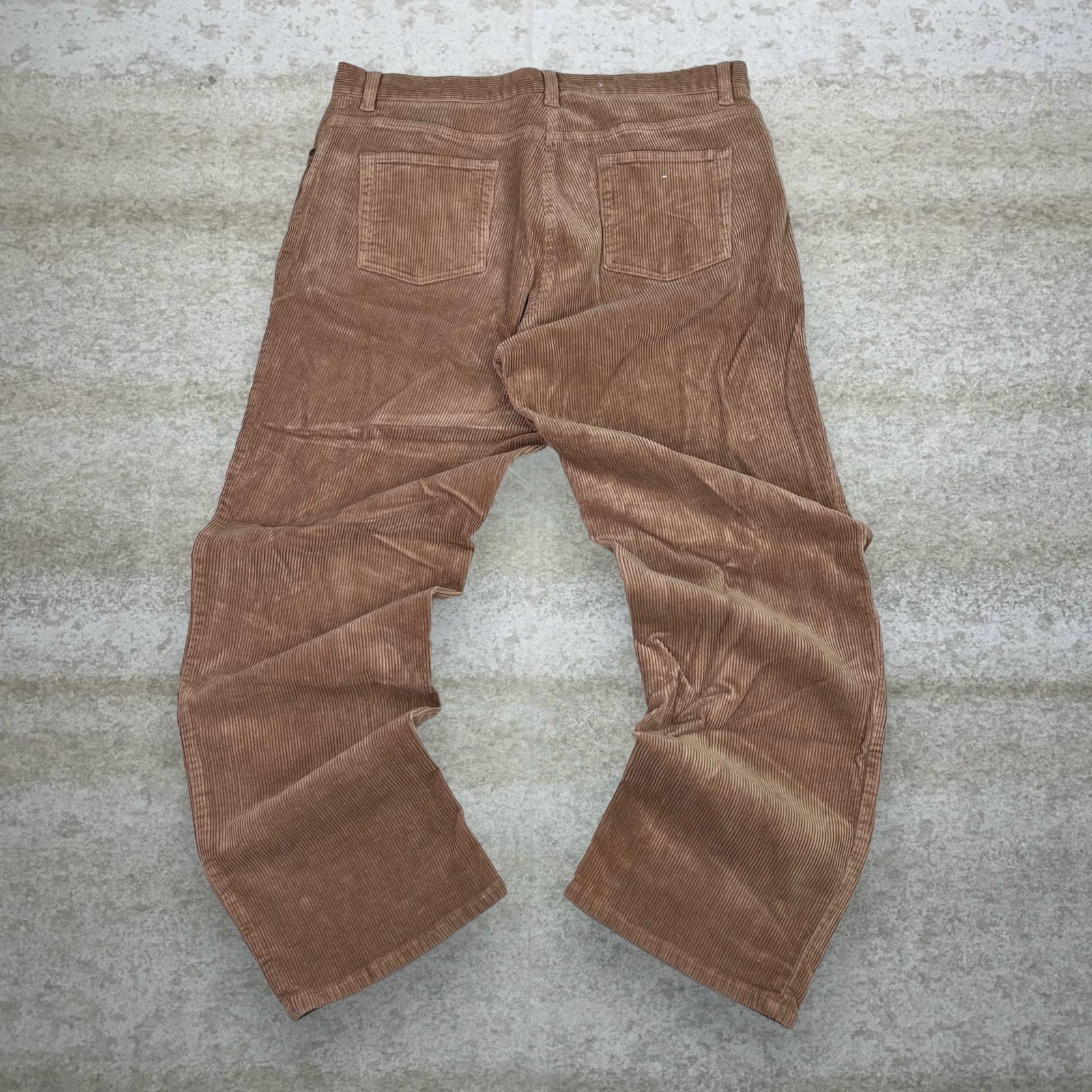 Jones New York Sport Corduroy Pants Tan Cotton Regular Straight Leg Flat Front