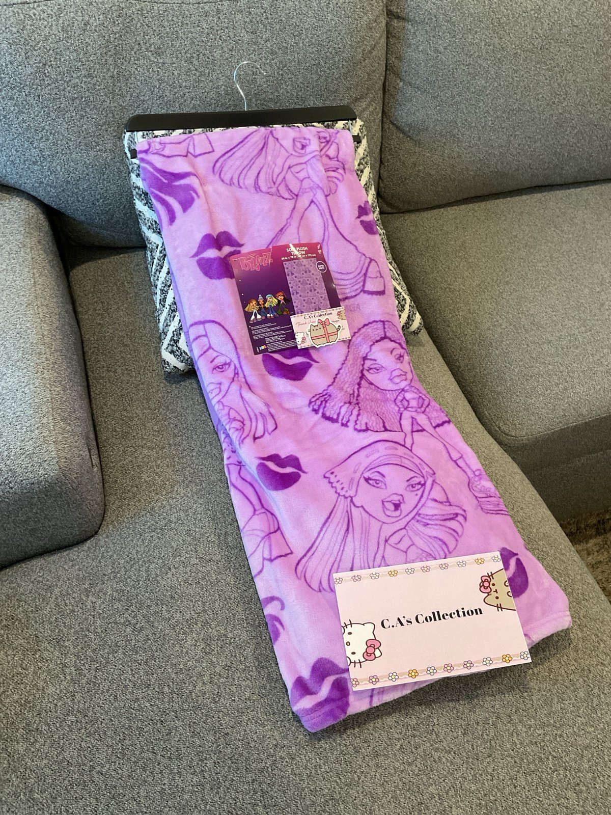 Bratz Purple Blanket