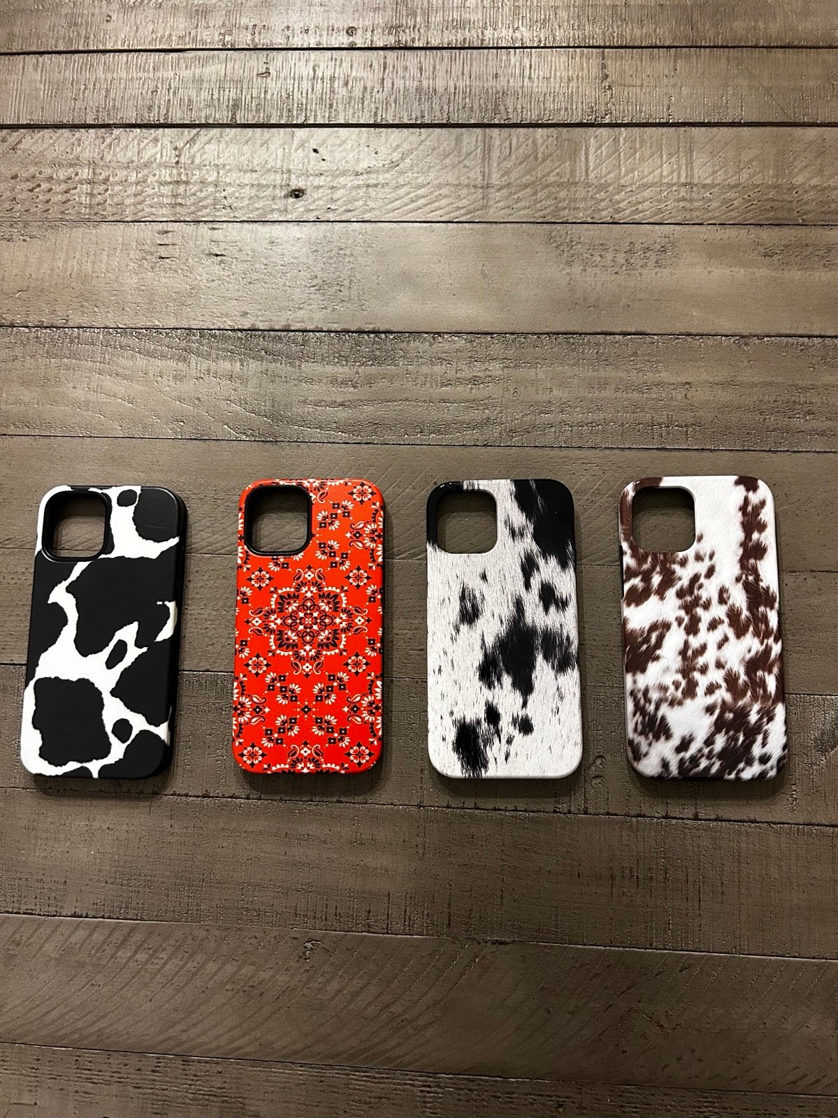 Assorted Western iPhone 12 phone cases
