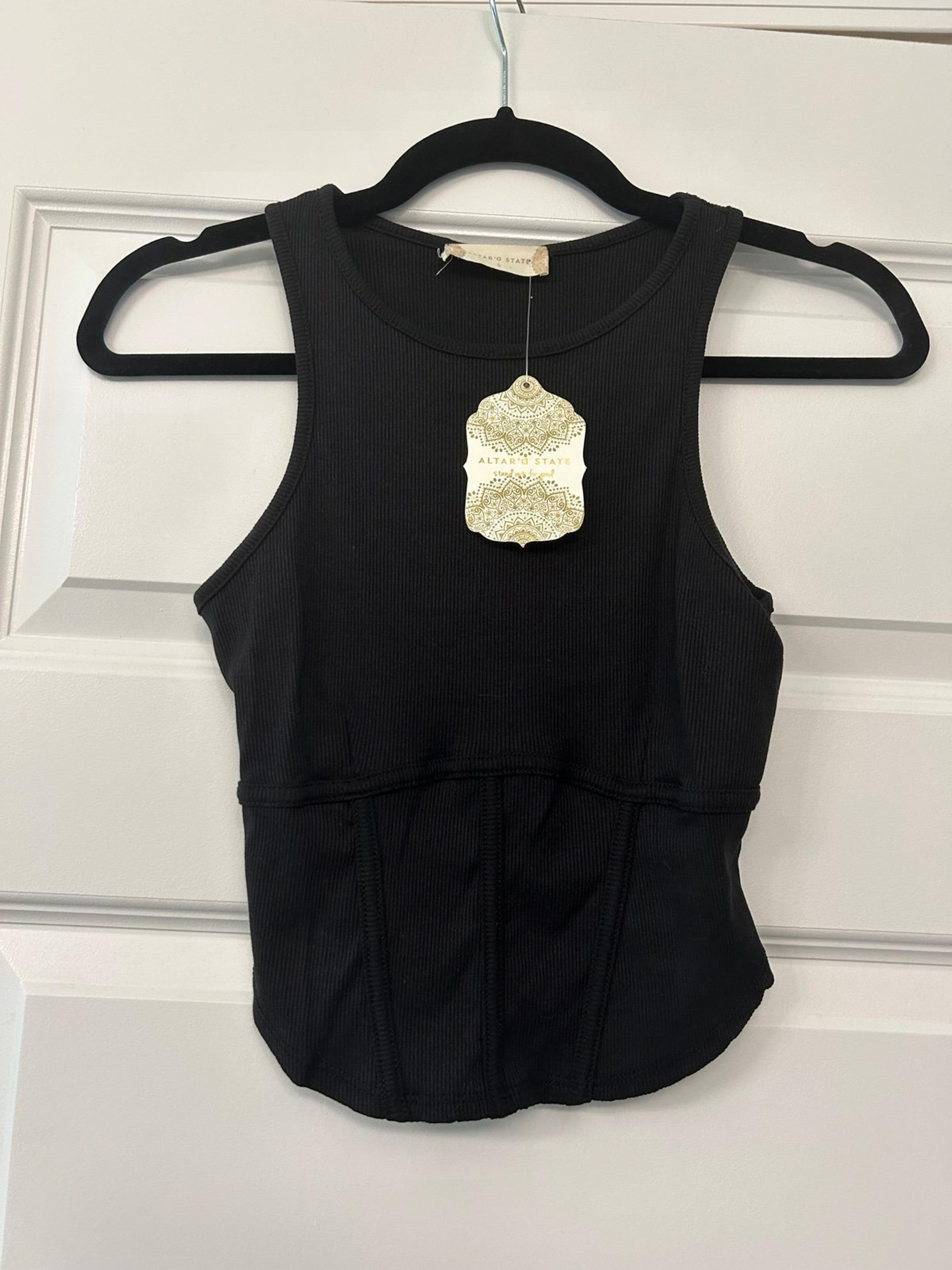 Altard state ribbed corset tank