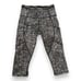 Lululemon Outrun 17 Crop in Splatter White Black Size 4 Full-On Luxtreme