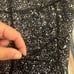 Lululemon Outrun 17 Crop in Splatter White Black Size 4 Full-On Luxtreme