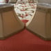 Pair of lamp shades