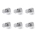 3 in. White LED Swivel Round New Construction Remodel Recessed Lighting Kit (6-P