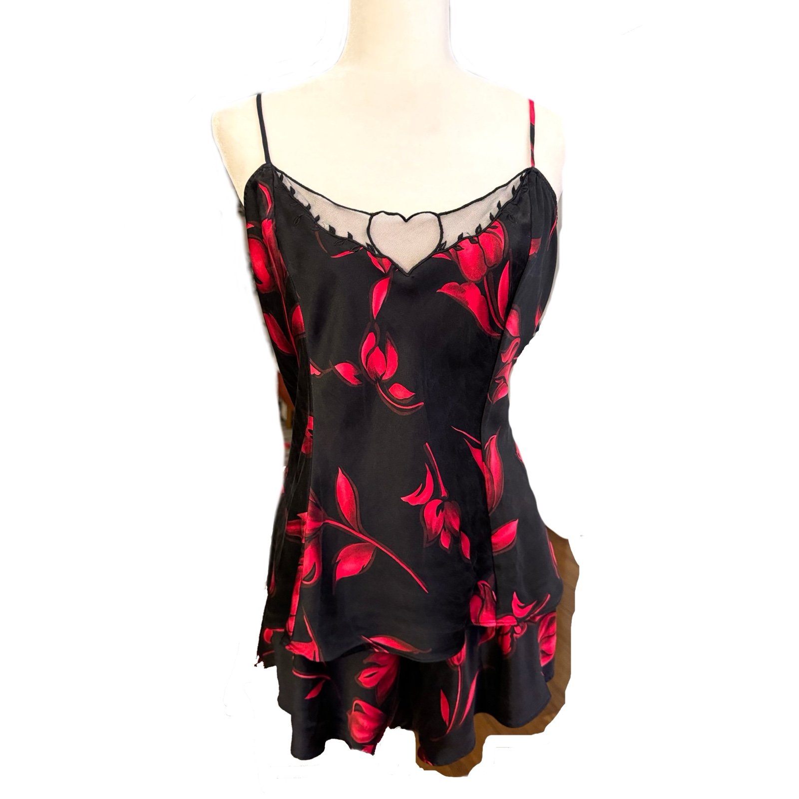 Vintage Victoria’s Secret Silk 2-Piece Set