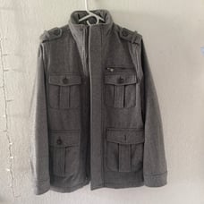 Mens grey Express coat