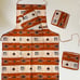 African Print Ankara Handmade Kitchen Apron, Oven Mitt, and Potholder Set