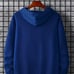 Men's Plus JESUS Letters Print Long Sleeve Drawstring Hoodie Sweatshirt