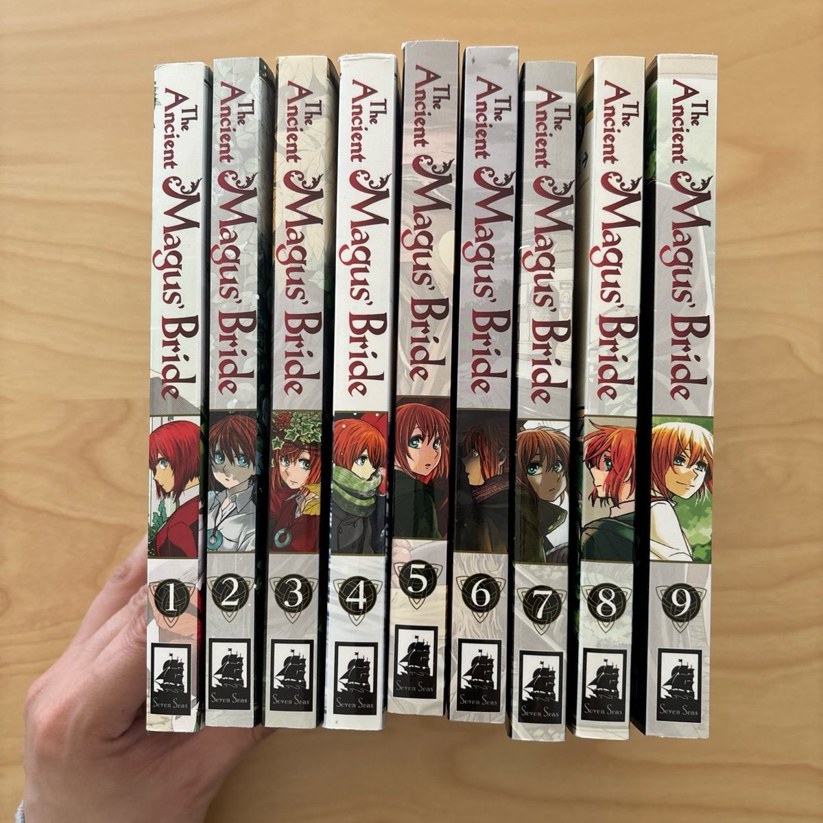 The Ancient Magus’ Bride Vol 1-9