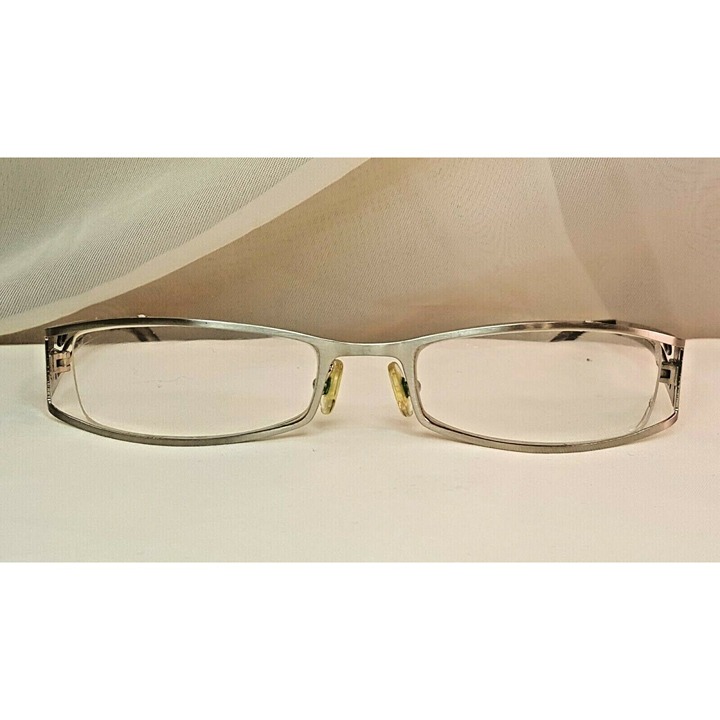 Konishi Japan Eyeglasses Silver Ks-59 Antique Silver Black 50 18 135
