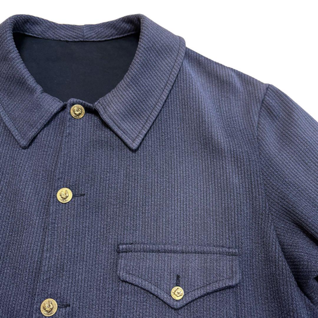 50s-60s French Vintage Hunting Jacket Piqué
