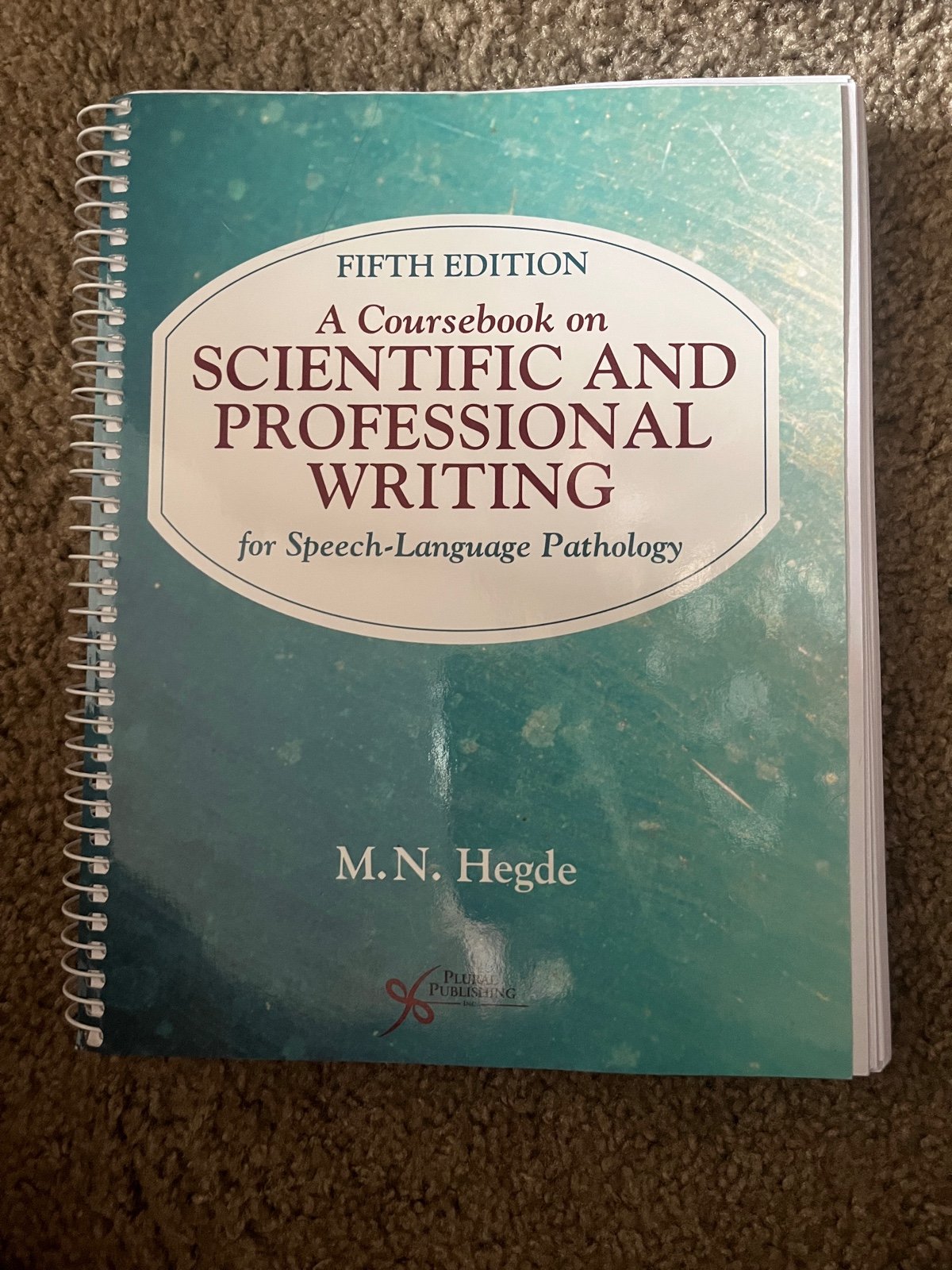 A Coursebook on Scientific and Professional Writing