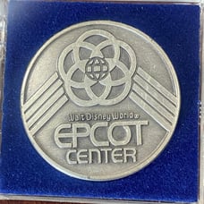 Walt Disneyworld Epcot Center Medallion