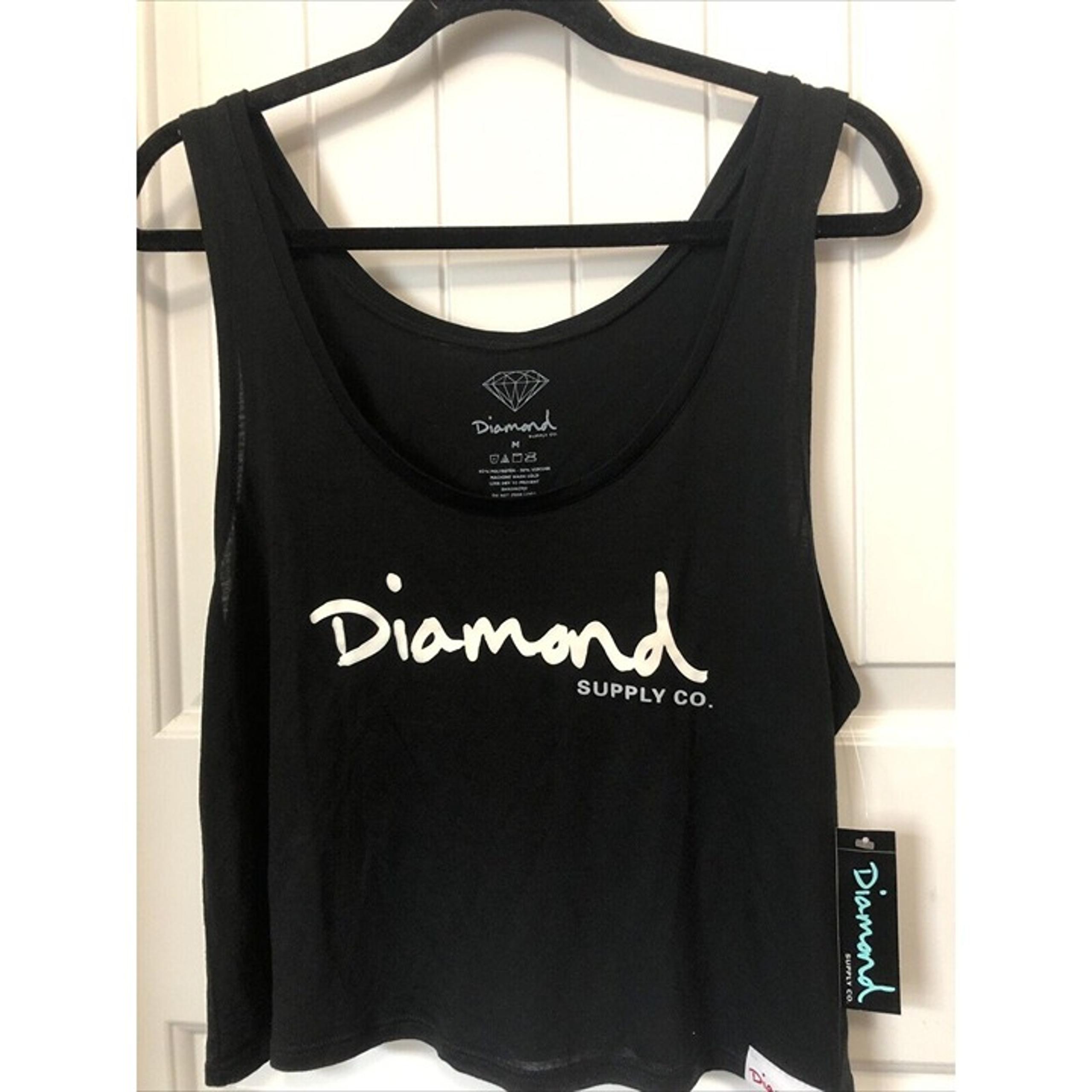 Diamond Supply Co. Tank Top NWT Size Medium In Black