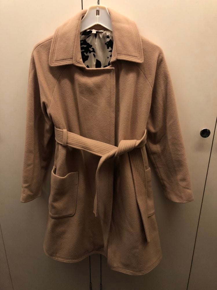 Rosie Pope Maternity Camel Coat