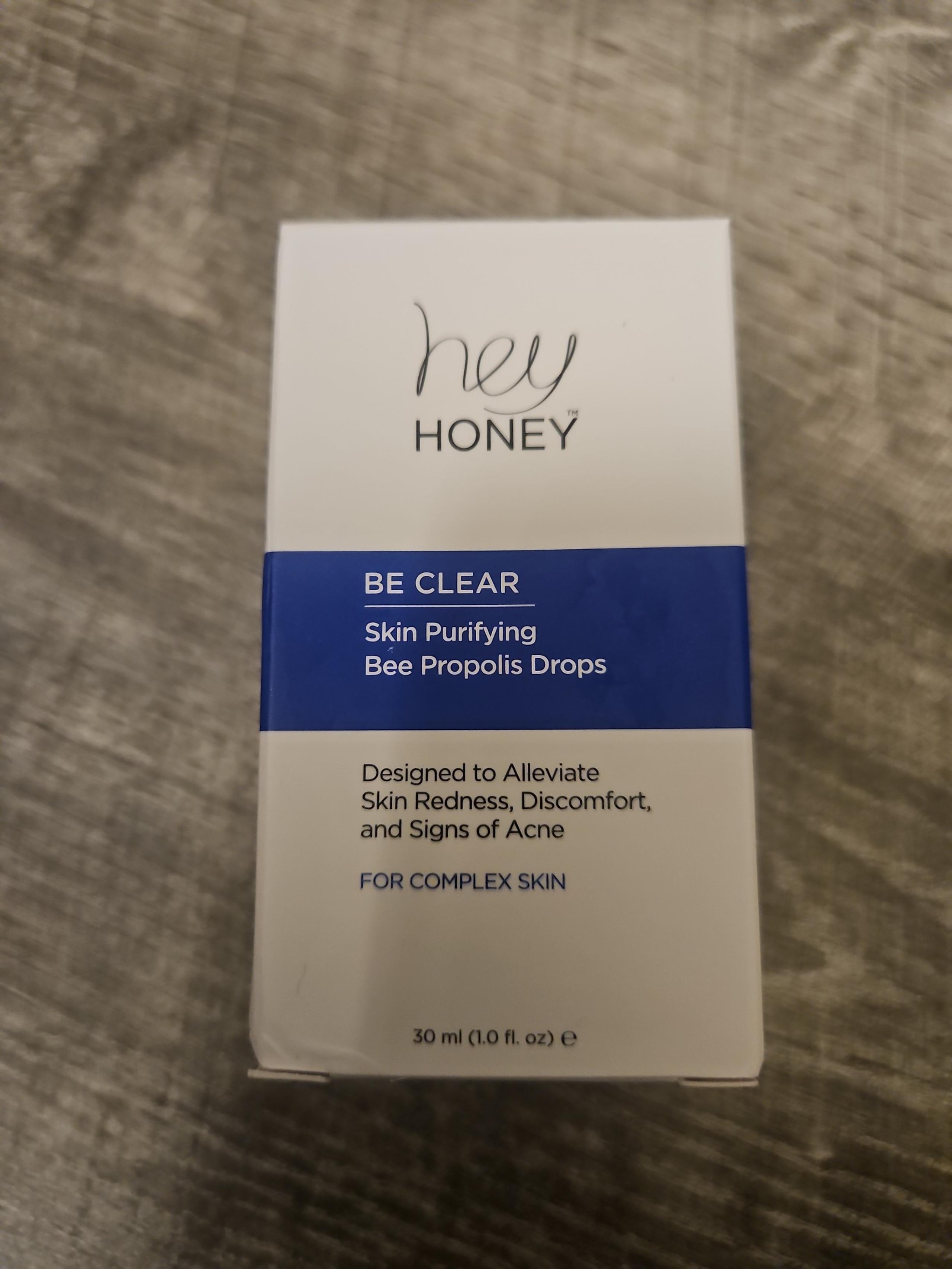 Hey Honey Skincare Be Clear Skin 1 Oz Purifying Serum