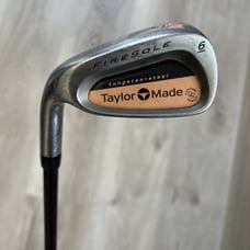 Taylormade Firesole LH 6 Iron S90 Stiff Flex Graphite Bubble Tungsten 38 Club
