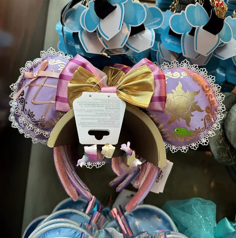 Disney Parks Rapunzel Tangled Pascal Mickey Mouse Ears Minnie Headband 2024 US