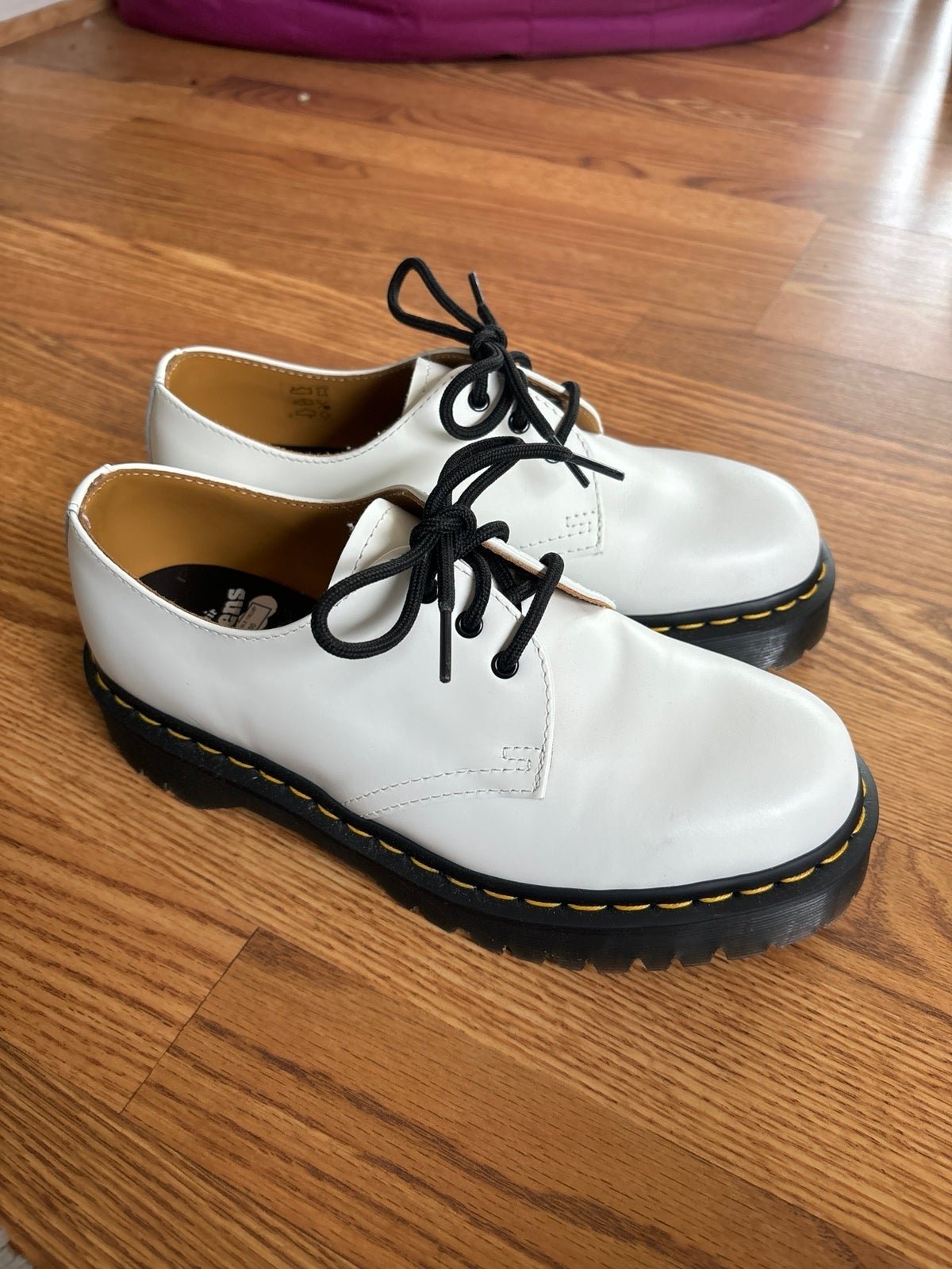 White 1461 Dr. Martens