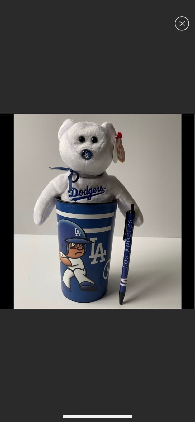 Los Angeles Dodgers TY Beanie