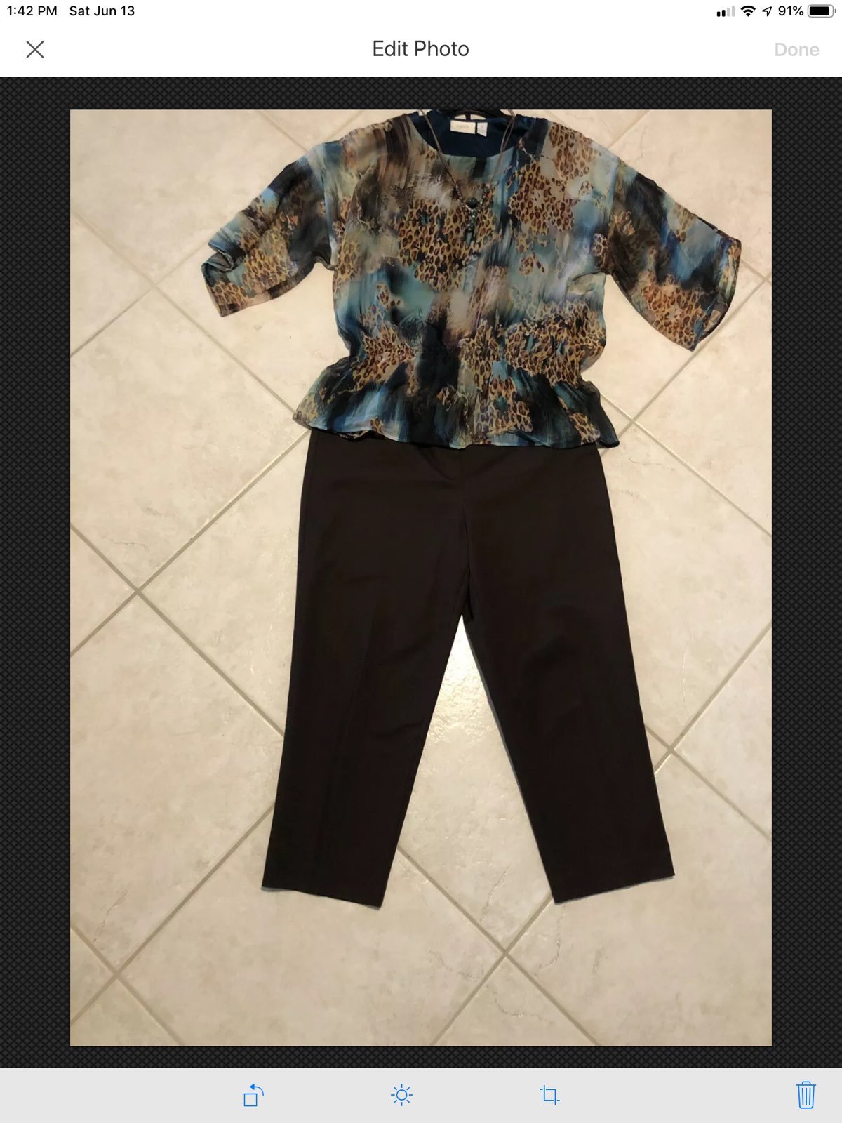 Chico's 2.0 (12) outfit:Top/Tank/Crops