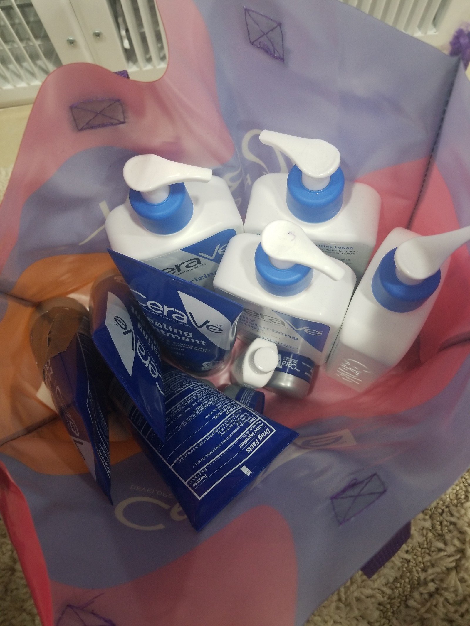 cerave hydrating sun skin care