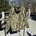 Vintage Realtree Camo Jacket Mens 2XL Carhartt Style Canvas Hunting Hooded Zip