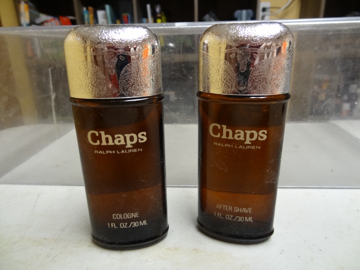 CHAPS RALPH LAUREN MENS SPLASH COLOGNE & AFTERSHAVE 1 oz 100% FULL