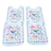 RARE Vintage MCM Kitschy Cookout Lobster Shish Kabob Cotton Adult Bibs/ Set of 4