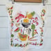 RARE Vintage MCM Kitschy Cookout Lobster Shish Kabob Cotton Adult Bibs/ Set of 4