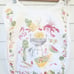 RARE Vintage MCM Kitschy Cookout Lobster Shish Kabob Cotton Adult Bibs/ Set of 4