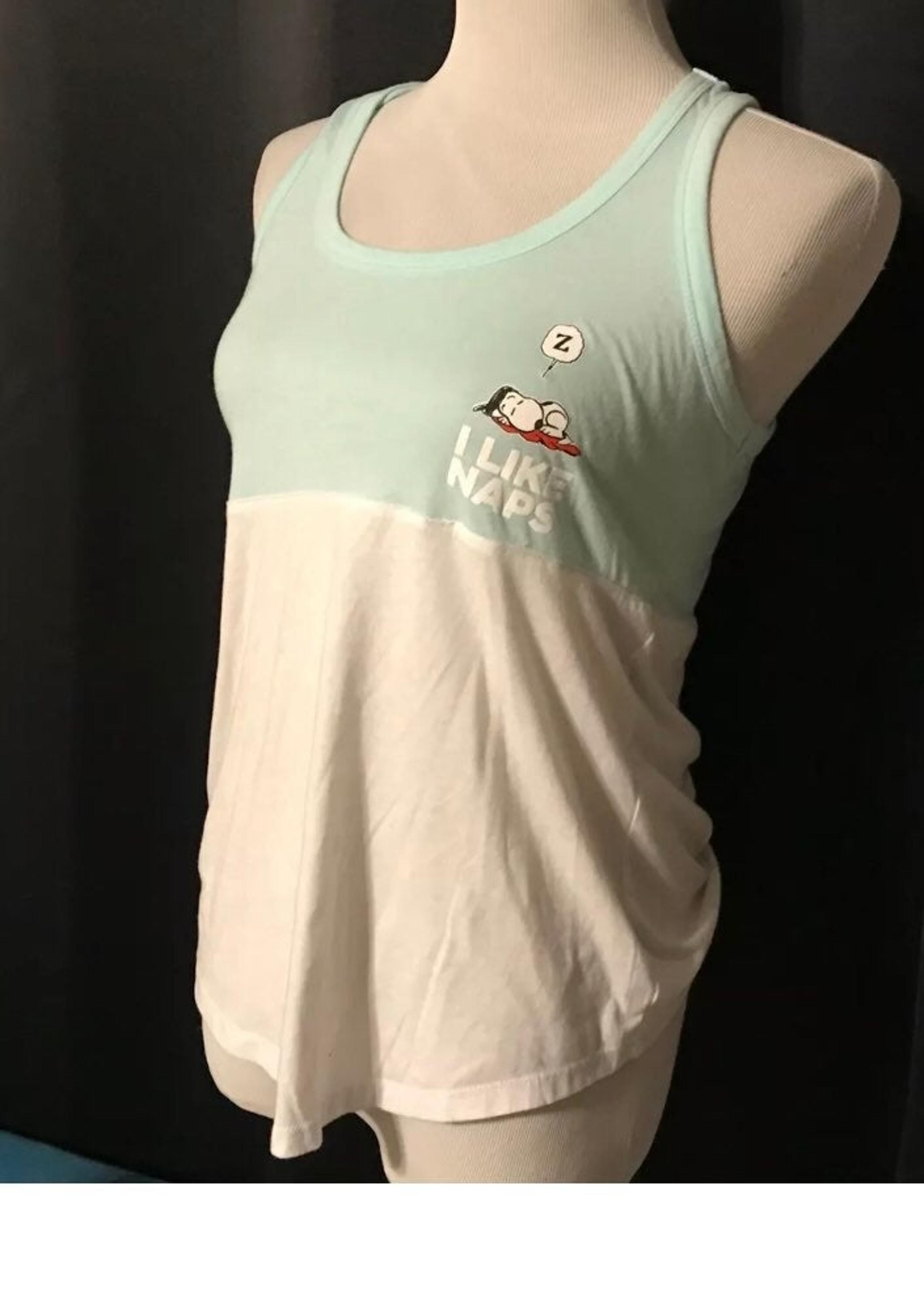 2 x Snoopy I like naps tank top