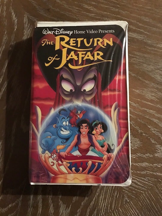 Walt Disney Home Video Presents THE RETURN of JAFAR VHS 2237