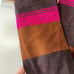 Lemlem NWOT Black Copper Orange Hot Pink Infinity Winter Scarf