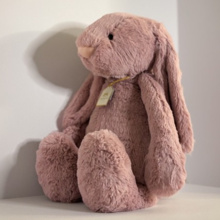 Authentic BNWT BIG Jellycat Bashful Luxe Bunny Rosa ✨