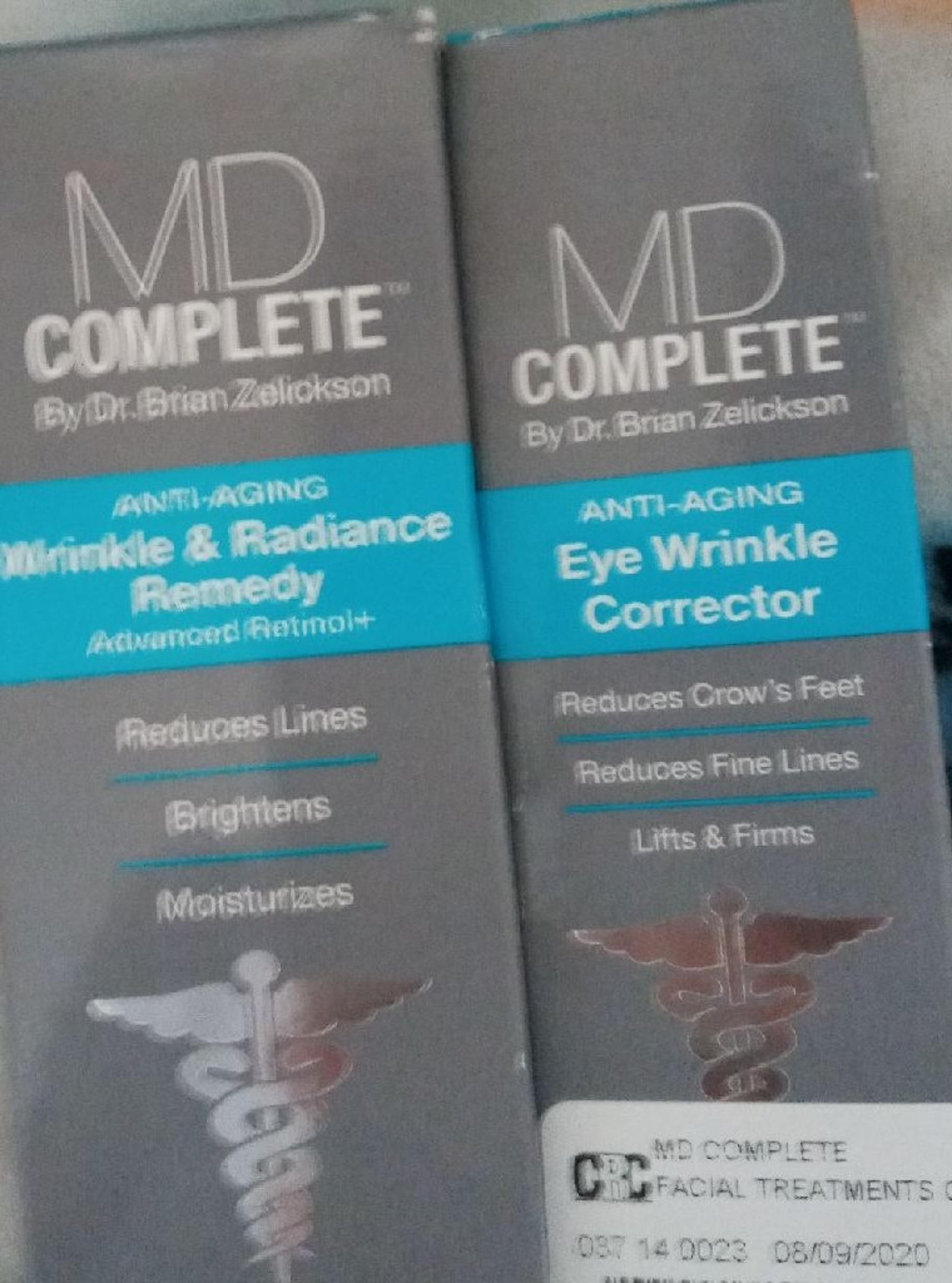 MD complete wrinkle and eye care remedy