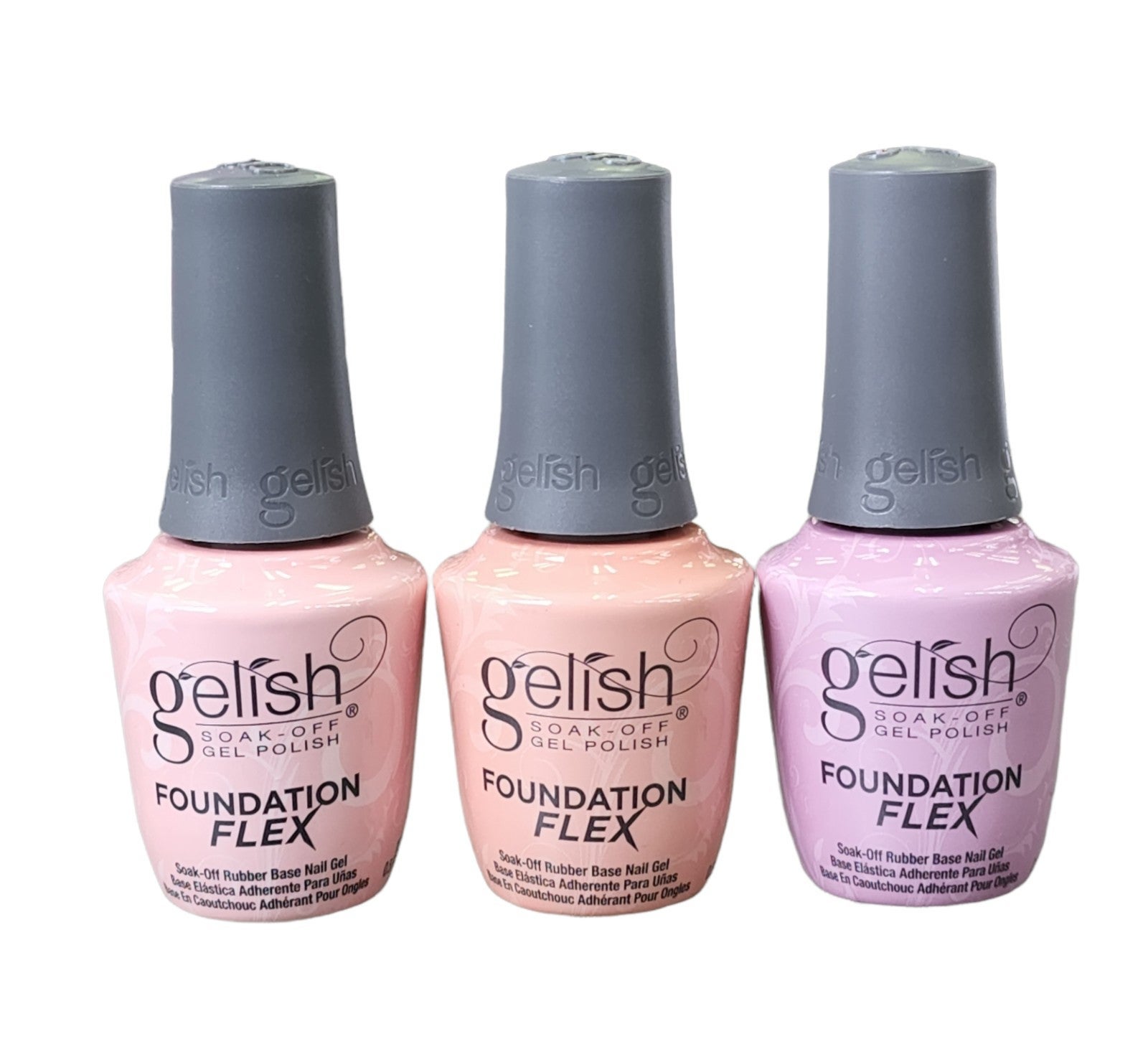 Combo Gelish Gel Foundation FLEX + FREE 1 Clear