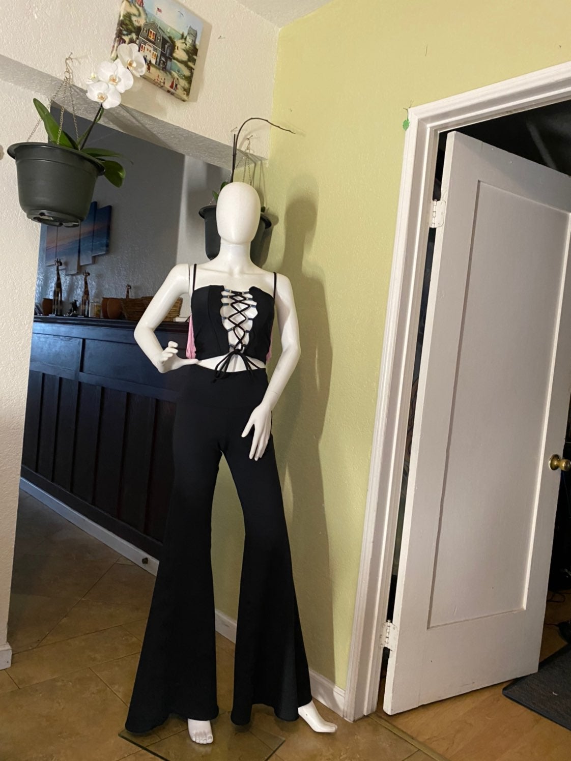 2 pieces bell bottom ant top