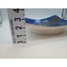 Hand Painted Guinea Fowl Trio Art Tray Footed Signed Dawn's Pottery