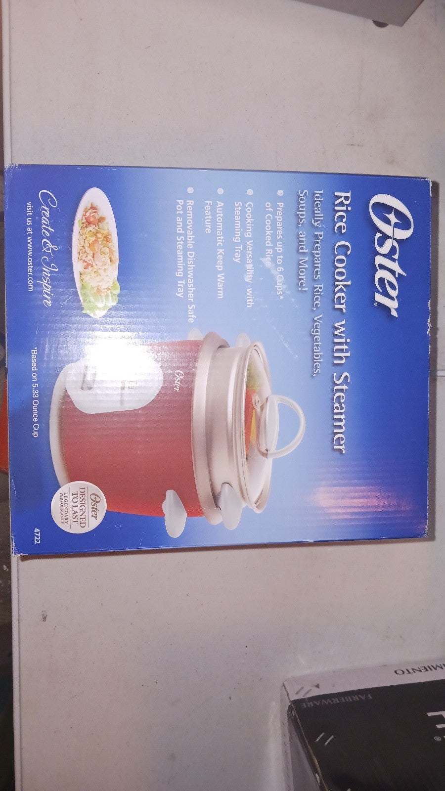 Oster rice cooker