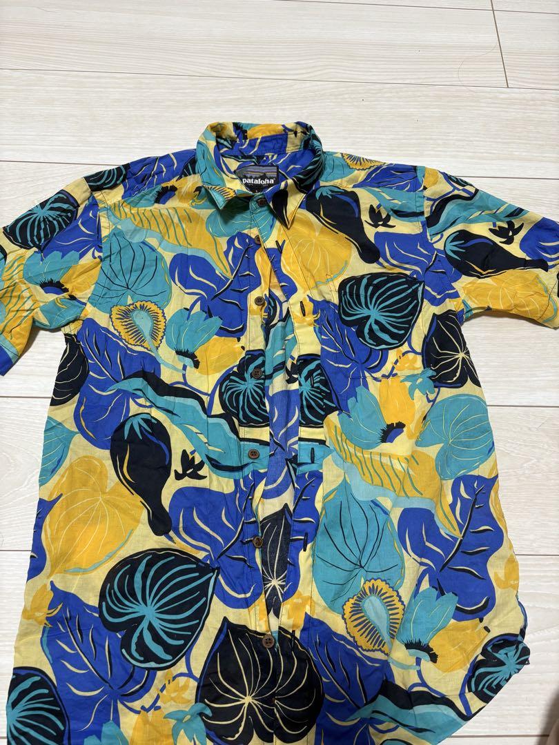 【Available as a set for men and women】Patagonia Aloha Shirt, Size S