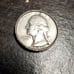 1953 D silver quarter Error