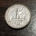 1953 D silver quarter Error